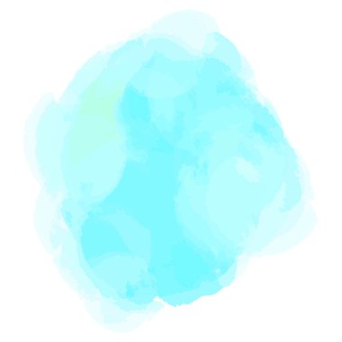 Elle çizilmiş suluboya izole beyaz nokta. Renkli aquarelle leke. Suluboya splotch. Boya ve mürekkep lekeleri. Parlak leke bulanıklık. Modaya uygun etiket fırça konturu arka plan