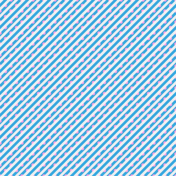 Seamless Striped Pattern Dots Diagonal Stylish Pattern Stripes Abstract Geometric — Stock Vector
