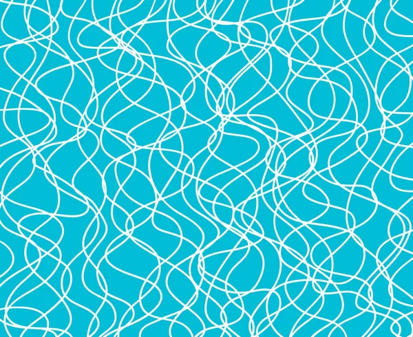 Chaos pattern. Hand drawn dinamic scrawls. Pattern with lines and waves. Universal wavy texture. Abstract dinamic background. Doodle for design. Lineal wallpaper. Decorative style. Line art creation