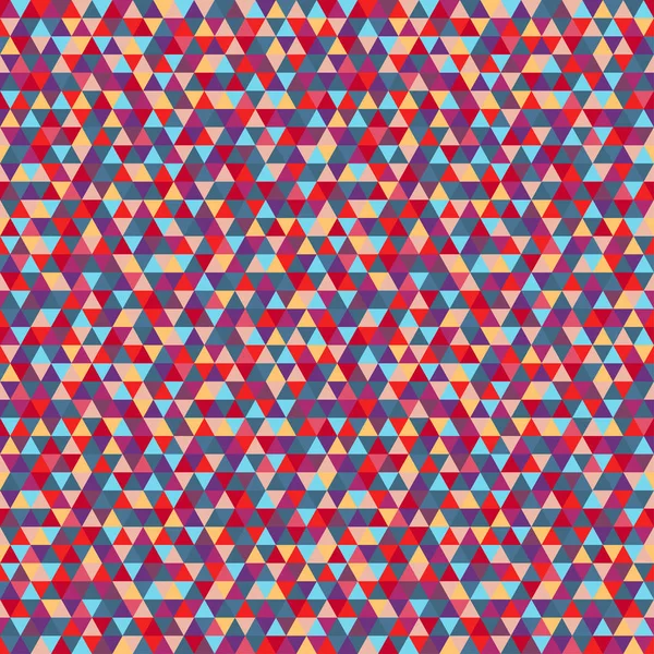 Nahtloses Dreiecksmuster Leuchtende Farben Abstrakte Geometrische Hintergrundbilder Der Oberfläche Fliesenhintergrund — Stockvektor