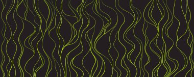 Dalgalı arka plan. El dalgalar çekilmiş. Sorunsuz duvar kağıdı yatay yüzey. Doku çok çizgili. Dalgalı desen. Hat sanatı. Afiş, el ilanı veya poster baskı