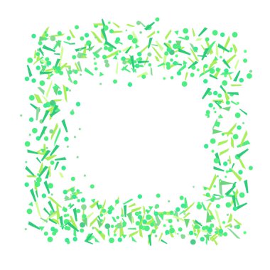 Renkli kare şekli. Çok renkli konfeti beyaz dikdörtgen şeklinde. Renkli desen tasarımı için. Tatil arka plan ile pırıltılar. El ilanları, poster, afiş ve Tekstil için yazdırın. Tebrik kartları