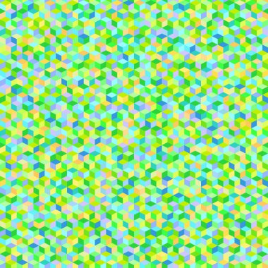 Trapeziums ile Seamless modeli. Çok renkli mozaik arka plan. Yüzeyi geometrik duvar kağıdı. Basım endüstrisi, t-shirtler ve Tekstil için yazdırın. Kiremitli doku. Doodle işler için. Kağıt ambalaj