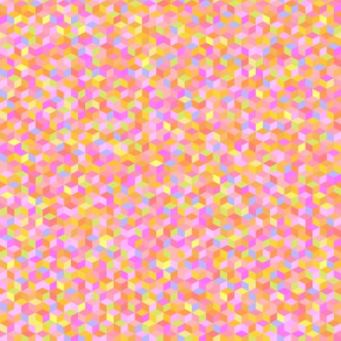 Trapeziums ile sorunsuz mozaik desen. Çok renkli arka plan. Yüzeyi geometrik duvar kağıdı. Basım endüstrisi, gömlek ve Tekstil için yazdırın. Kiremitli doku. Doodle işler için. Kağıt ambalaj