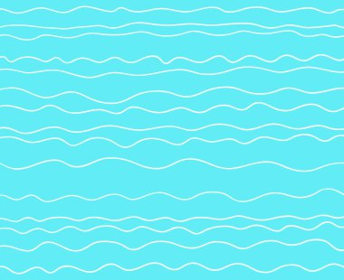 Deniz desen. Elle çizilmiş Fotodinamik scrawls. Desen çizgileri ve dalgalar. Evrensel dalgalı doku. Dinamik arka plan soyut. Doodle tasarımı için. Çizgisel duvar kağıdı. Dekoratif stili