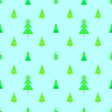 Chrismas ağaçları ile Seamless modeli. Geometrik arka plan. Parlak doku. Soyut geometrik duvar kağıdı. Doodle tasarımı için