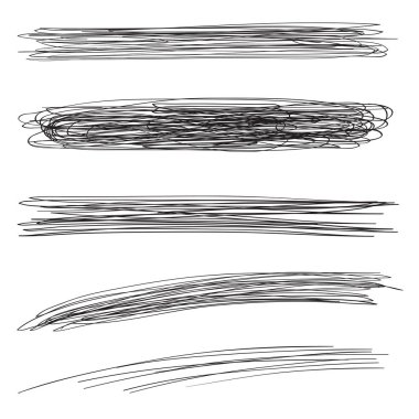 Beyaz üzerine kaotik şekiller kümesi. Soyut karışık dokular. Elle çizilmiş Fotodinamik scrawls. Dikdörtgen çizgili arka plan. Evrensel keten desen. Hat sanat yaratma. Siyah beyaz resim