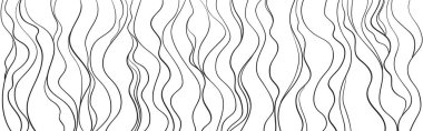Dalgalı arka plan. El dalgalar çekilmiş. Sorunsuz duvar kağıdı yatay yüzey. Çok çizgili şerit doku. Dalgalı desen. Hat sanatı. Afiş, el ilanı veya poster baskı