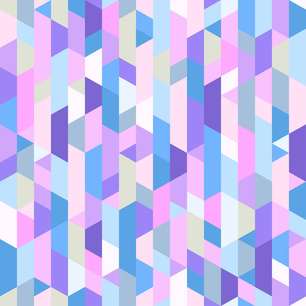 Плитка текстуры. Бесшовный мозаичный узор. Многоугольный фон. Абстрактные обои сетки. Красивые цвета. Печать листовок, плакатов, футболок и текстиля. Лапша для дизайна. Винтажный и ретро стиль
