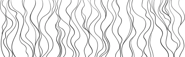 Волнистый Фон Ручные Волны Бесшовные Обои Горизонтальной Поверхности Текстура Полос — стоковый вектор