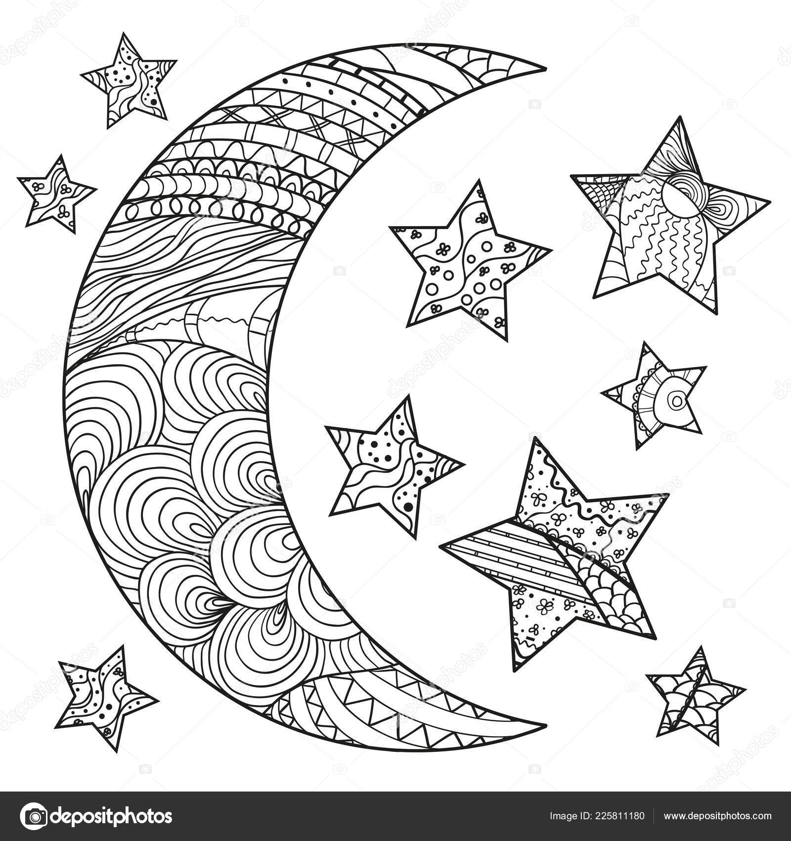 最高の三日月 月 イラスト 白黒 最高の動物画像