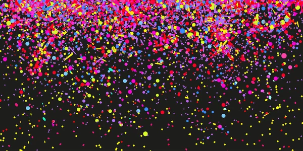 Confettis Sur Fond Isolé Texture Avec Beaucoup Paillettes Éléments Vacances — Image vectorielle