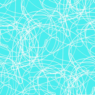 Kaos desen. Dalgalı arka plan. El dalgalar çekilmiş. Sorunsuz karışık duvar kağıdı. Çok çizgili şerit doku. Afiş, el ilanı veya poster yazdırın. Hat sanatı