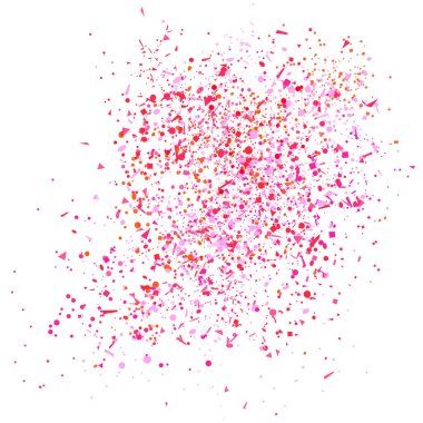 Beyaz renkli konfeti. Pırıltılar ile geometrik arka plan. Desen tasarımı için. El ilanları, poster, afiş ve Tekstil için yazdırın. Tebrik kartları. Lüks doku