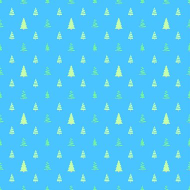 Noel ağaçları ile Seamless modeli. Soyut geometrik duvar kağıdı. Geometrik sanat. Tekstil, kumaş, basımcılık, posterler için baskı. Tebrik kartları