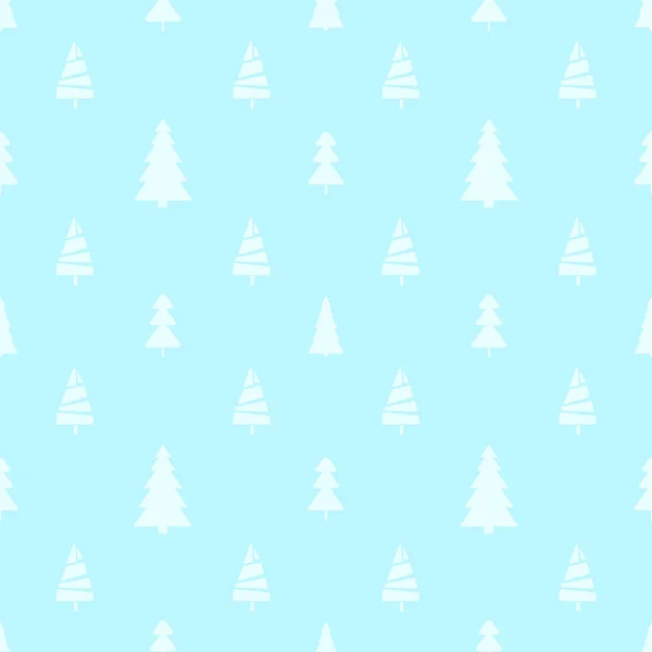 Patrón Sin Costuras Con Árboles Navidad Fondo Pantalla Geométrico Abstracto — Vector de stock