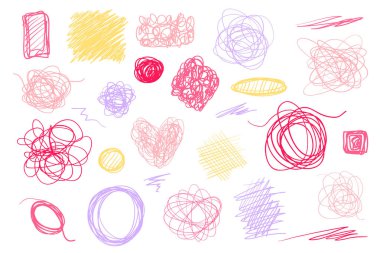 Arka plan beyaz karışık çizgili. Karmaşık kaotik dokular. Dalgalı arka planında. El grunge desenleri çekilmiş. Tasarım öğeleri