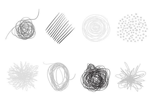 Arrière Plans Avec Tableau Lignes Textures Chaotiques Complexes Fond Ondulé — Image vectorielle