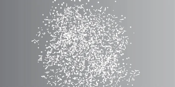 Confetti Sfondo Isolato Struttura Geometrica Con Brillantini Immagine Banner Manifesti — Vettoriale Stock