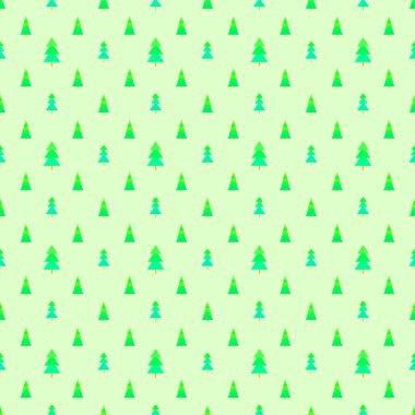 Noel ağaçları ile Seamless modeli. Soyut geometrik duvar kağıdı. Tekstil, kumaş, basımcılık, posterler için baskı. Tebrik kartları