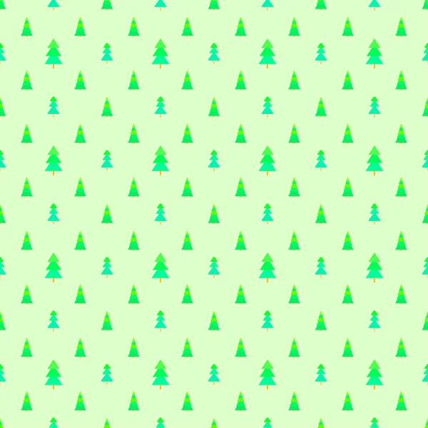 Бесшовный Узор Рождественскими Деревьями Абстрактные Геометрические Обои Печать Текстиля Ткани — стоковый вектор