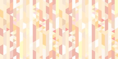 Poligonal arka plan. Sorunsuz mozaik desen. Yüzey soyut geometrik duvar kağıdı. Çizgili çok renkli zemin. Kiremitli doku. Basım endüstrisi, t-shirt ve tekstil baskı