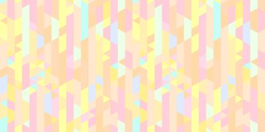 Poligonal arka plan. Desenli. Çok renkli zemin. Birçok hatları ile sorunsuz Soyut doku. Geometrik renkli çizgili duvar kağıdı. El ilanı, gömlek ve Tekstil için görüntü