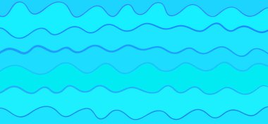 Yüzey soyut deniz duvar kağıdı. Dalgalı deniz arka plan. Desen çizgileri ve dalgalar. Işık doku. Dekoratif tarzı. Doodle tasarımı için