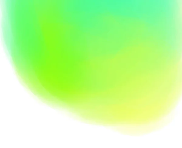 Hand Getekend Kleurrijke Digitale Plek Geïsoleerde Wit Gekleurde Aquarelle Blotch — Stockvector