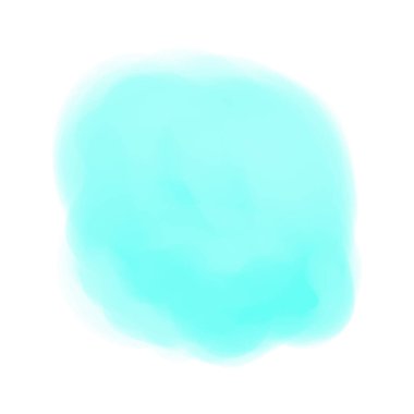 El izole beyaz renkli dijital nokta çekilmiş. Renkli aquarelle leke. Suluboya splotch. Boya ve mürekkep lekeleri. Leke bulanıklık. Modaya uygun etiket fırça konturu arka plan