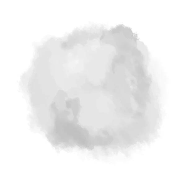 Tache Aquarelle Sur Blanc Tache Aquarelle Numérique Sur Fond Isolé — Image vectorielle