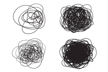 Kaos arka planında el salladı. Beyaz kaotik desenler. Hatları ile karışık dokular. Elle çizilmiş Fotodinamik scrawls. Arka plan dalgalar ile. Afiş, poster, afiş ve tekstil baskı