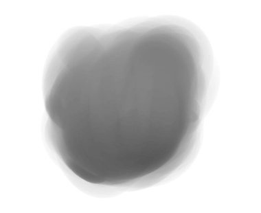 Suluboya beyaz nokta. Dijital aquarelle leke izole arka plan üzerinde. Leke bulanıklık. Tasarım ve çalışma için elle çizilmiş zemin. Doodle yazıtlar için. Siyah beyaz resim