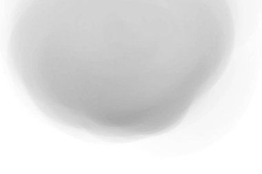 Suluboya beyaz nokta. Dijital aquarelle leke izole arka plan üzerinde. Işık leke bulanıklık. Tasarım ve çalışma için elle çizilmiş zemin. Siyah beyaz resim