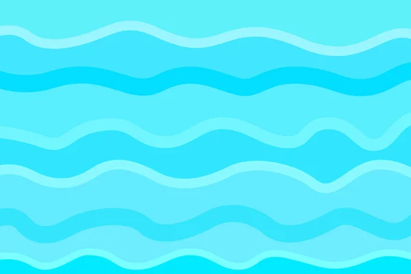 Abstrato Papel Parede Náutico Superfície Fundo Mar Ondulado Padrão Com — Vetor de Stock