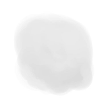 Suluboya beyaz nokta. Dijital aquarelle leke izole arka plan üzerinde. Işık leke bulanıklık. Tasarım ve çalışma için elle çizilmiş zemin. Siyah beyaz resim