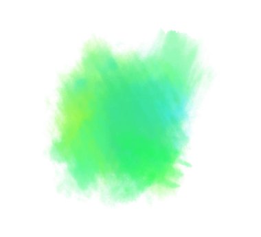 İzole beyaz renkli dijital oracıkta. Renkli aquarelle leke. Elle çizilmiş suluboya splotch. Boya ve mürekkep lekeleri. Parlak leke bulanıklık. Modaya uygun etiket fırça konturu arka plan