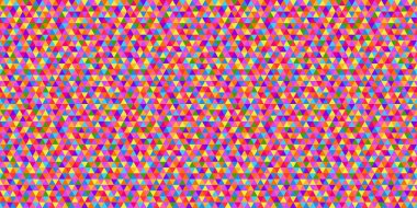 Sorunsuz üçgen desen. Yüzeyi geometrik duvar kağıdı. Mozaik benzersiz arka plan. Doodle tasarımı için. El ilanı, afiş, t-shirt ve Tekstil için yazdırın. Vintage ve retro tarzı