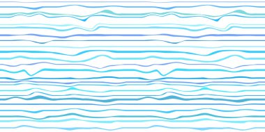 Yüzeyi kesintisiz deniz duvar kağıdı. Dalgalı deniz arka plan. Desen çizgileri ve dalgalar. Çok renkli doku. Dekoratif tarzı. Doodle tasarımı için