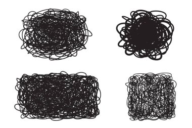 Kaos arka planında el salladı. Beyaz kaotik desenler. Hatları ile karışık dokular. Elle çizilmiş Fotodinamik scrawls. Arka plan dalgalar ile. Başlık sayfası, poster veya el ilanı için parmak izi. Siyah beyaz resim