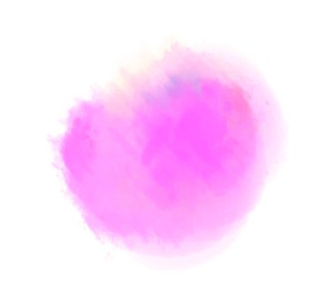 El izole beyaz renkli dijital nokta çekilmiş. Renkli aquarelle leke. Suluboya splotch. Boya ve mürekkep lekeleri. Leke bulanıklık. Modaya uygun etiket fırça konturu arka plan