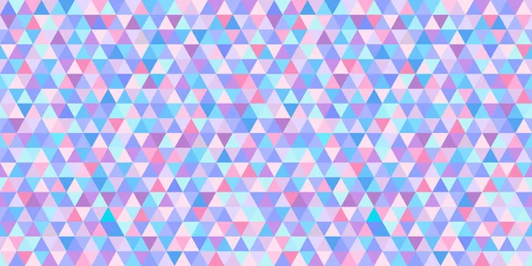 Seamless Triangle Pattern Geometric Wallpaper Surface Mosaic Unique Background Doodle — Stock Vector
