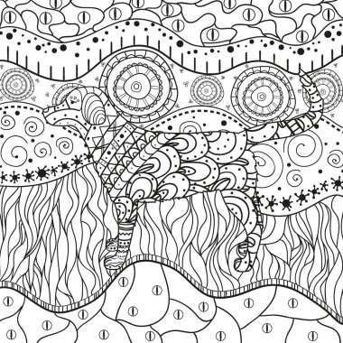 Resimde. Sanat yaratma