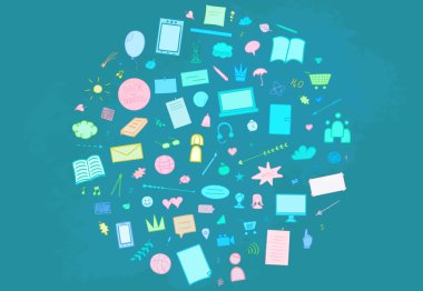 Resimde. Sanat yaratma