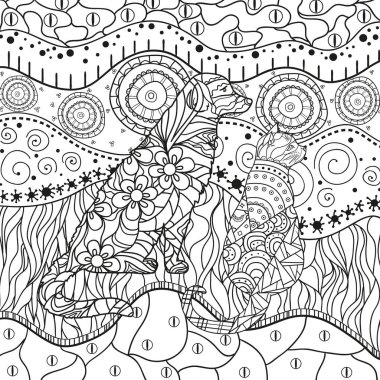 Resimde. Sanat yaratma