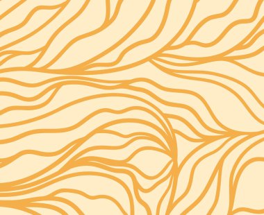 Renkli, dalgalı bir arka plan. El çizimi dalgalar. Dalgalı desen. Renkli resimleme