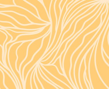 Soyut dalgalı arka plan. El çizgileri. Dalgalı desen. Afişler, el ilanları ve posterler için renkli illüstrasyon