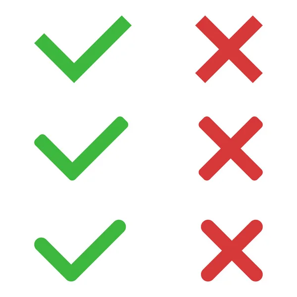 Marca Verificación Blanco Elementos Infográficos Sobre Fondo Aislado Conjunto Coloreado — Vector de stock