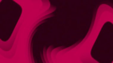 Soyut 3d render renkli geometrik şekiller. Bilgisayar döngü animasyon oluşturulan. Geometrik desen. 4k Uhd