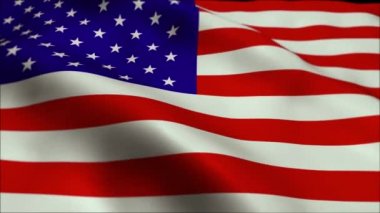4 k yüksek tanımlı fnimation. ABD Amerikan bayrağı.